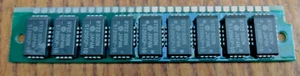 Rare Vintage Hitachi HB561409B-10 256K 100ns 30 Pin SIMM RAM Memory - Picture 1 of 2