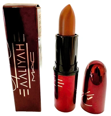 MAC - AALIYAH MATTE LIPSTICK - TRY AGAIN - 0.10 OZ - FULL SIZE - NEW - Image 1 of 2