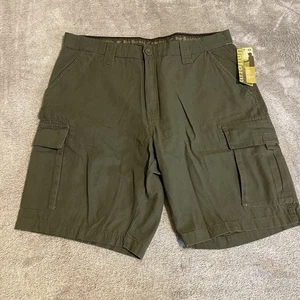 Boy Scouts Of America Ladies Shorts sz 16 Canvas Cargo BSA Uniform Green - Picture 1 of 7