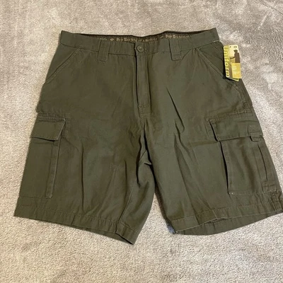 Boy Scouts Of America Ladies Shorts sz 16 Canvas Cargo BSA Uniform Green - Image 1 of 4