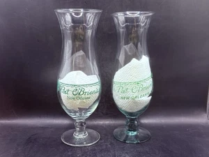 2 Stile 1980er Pat O'Brien's New Orleans 24 Unzen Hurricane Gläser "Have Fun" 10" - Bild 1 von 3