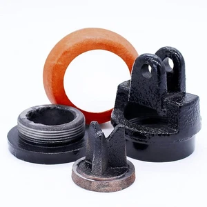 Repair Kit for Manual Water Pump Cast Iron Piston with Bolt and Leather Seal - Picture 1 of 7