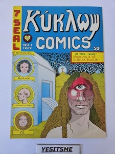 Kukawy Comics #1 (1969) 1° STAMPA Silver Age Raro Comix Sotterraneo - Foto 1 di 14