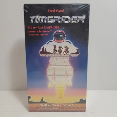 Timerider (1982) - Widescreen VHS - Fred Ward Belinda Bauer - New/Sealed - Image 1 of 4