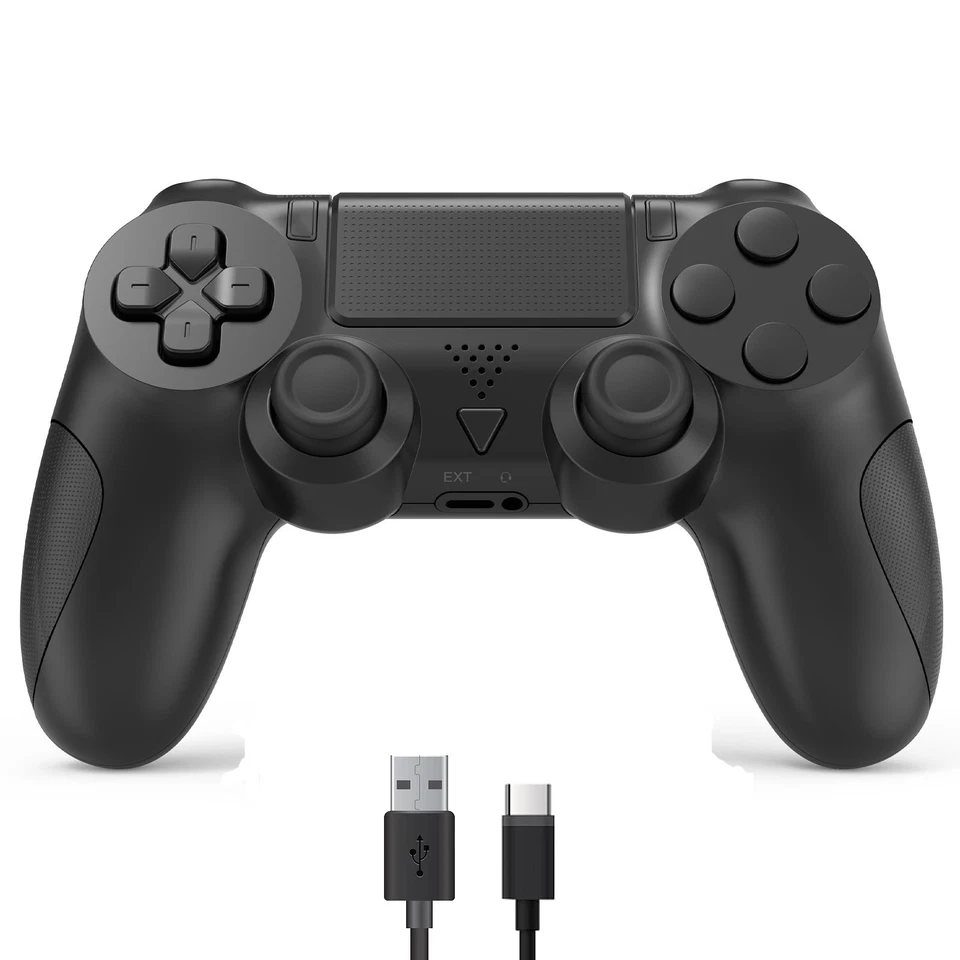 Controlador Gamepad Inalámbrico Compatible para Consola de Juegos P4/PS-4 Pro/Slim EE. UU. Foto 1 de 4