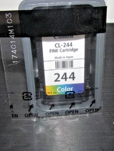 Kolorowy wkład atramentowy Canon CL-244 174C14M1C3 oryginalny oryginalny OEM - zapieczętowany bez pudełka - Zdjęcie 1 z 1