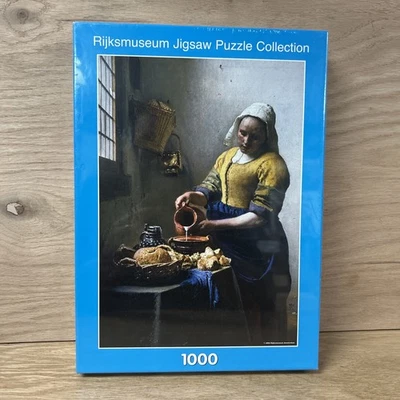 Rijks Museum The Kitchen Maid By Vermeer 1000 Piece Jigsaw Puzzle BRAND NEW - Image 1 of 3