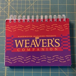 The Weavers Companion Weaving Information Book Interweave Press 2001 Spirale - Bild 1 von 4