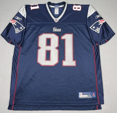 Camiseta Reebok NFL New England Patriots Aaron Hernandez #81 de colección nueva sin etiquetas talla 2XL Foto 1 de 4