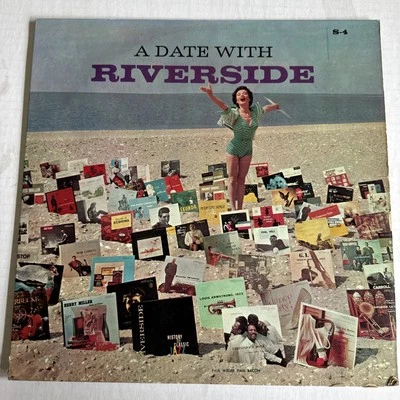 A DATE WITH RIVERSIDE LP (RIVERSIDE S-4 MONO DG) 1958 w/COLEMAN HAWKINS, K DREW+ - Image 1 of 4