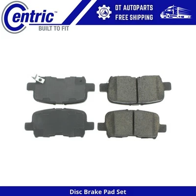 Para Honda Pilot 2003-2008 | Pastillas de freno de disco traseras centradas | Cerámica Foto 1 de 4