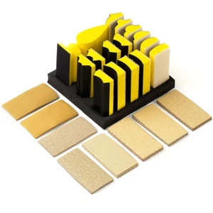 Shawya 56 STCK. Handschleifblock-Set enthält 16 STCK. Konturprofilschleifer... - Bild 1 von 6