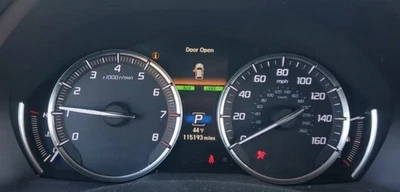 MDX OE 2018 velocímetro medidor clúster 115 k millas Acura Foto 1 de 4