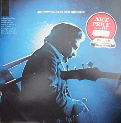 Johnny Cash - Johnny Cash At San Quentin LP CBS NM/VG+ - Image 1 of 2