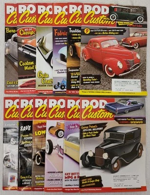 Rod And Custom Magazine 2008 Full Year Lot Set Of 12 Good-Very Good Condition - Image 1 of 4
