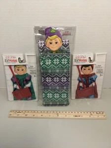 Set Elf On The Shelf "ElfMates" 1 Schlafsack 2 Weste und Schneeschaufel Sets - Bild 1 von 8