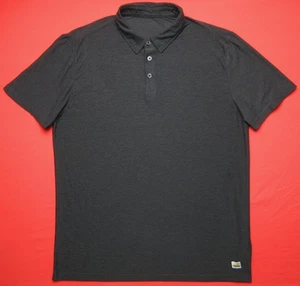 Vuori $64 Strato Tech Polo Shirt Gray  V188 Mens M - Picture 1 of 7