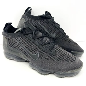 Nike Men's Air VaporMax Flyknit Sneaker Sz 11 Black Anthracite Shoe DH4084-001 - Picture 1 of 9