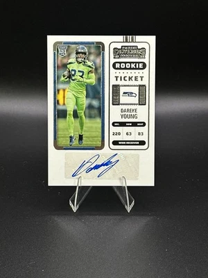 2022 Panini Contenders - Rookie Ticket Dareke Young #255 (AU, RC) - Image 1 of 2
