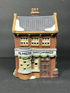 DEPT 56 DICKENS VILLAGE SERIES GEO WEETON WATCHMAKER - Bild 1 von 13
