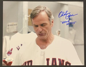 Chelcie Ross Major League Movie Eddie Harris Signed Auto 8x10 Photo ~ JSA COA - Picture 1 of 5