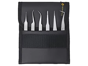 5-050-A Set: Pinzetten Anz.Stk: 6 für Präzisionsarbeiten BERNSTEIN - Picture 1 of 1