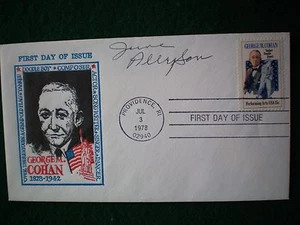 JUNE ALLYSON SIGNED FIRST DAY COVER (DECEASED 2006) - Picture 1 of 1