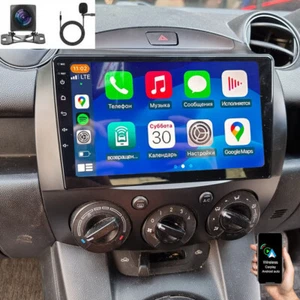 For Mazda 2 2007-2013 9" Android 13 Car Stereo Radio Gps Navi Wifi Head Unit BT - Picture 1 of 15