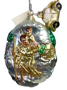 Patricia Breen St Christopher & Car 2pc #9925 1999 6" Patron of Travelers Rare - Picture 1 of 4