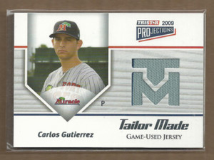 2009 TRISTAR PROjections Tailor Made Baseball Card Pick