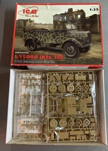 Carrello pessoal alemão ICM scala 1/35 L1500A (Kfz.70) - Foto 1 di 1