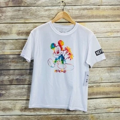 NEW! Kids Disney Neff Mickey Mouse Short Sleeve Tee Size Large & XLarge - Image 1 of 4
