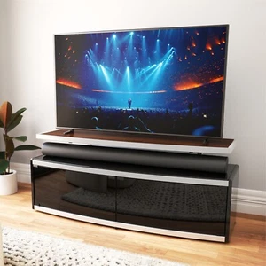 AVF Stage Rectangular TV Stand - STG1250A Adjustable Height & 4 x Colour Options - Picture 1 of 11