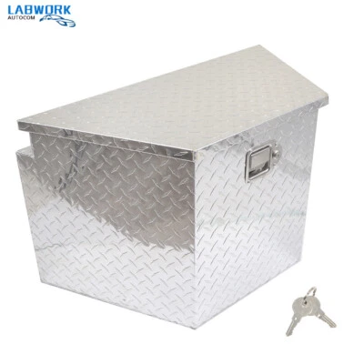 29英寸多功能拖车舌头盒铝制露营车皮卡车工具存储 — 第 1/4 张图片