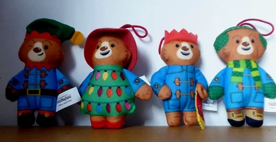 PADDINGTON BEAR MCDONALDS SOFT PLUSH TOYS X4  NEVER PLAYED WITH - Image 1 of 4