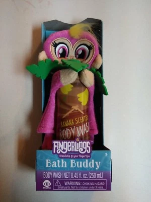 Fingerlings Monkey Bath Buddy and Body Wash Set  Foto 1 de 3