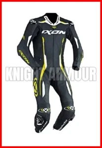 NEW RACING 1 PIECE MOTORCYCLE MOTORBIKE MOTO GP BIKER REPRO LEATHER SUIT - Picture 1 of 6