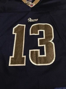 Vintage Kids Kurt Warner St. Louis Rams Champion NFL Football Jersey Kids L T2 - Picture 1 of 8
