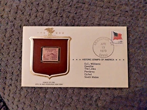 USA FIRST DAY COVER 1979 HISTORIC STAMPS OF AMERICA PEACE OF 1783 - Picture 1 of 2
