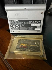 Sony Modem Adaptor - Bluetooth Function BTA-NW1 & MDM-5614G PC Card Modem - Photo 1/6