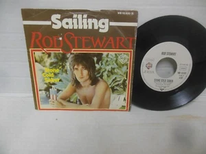ROD STEWART nr mint 45 rpm SAILING b/w STONE COLD SOBER german import - Picture 1 of 4