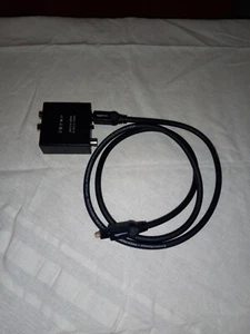 Langree Digital to Analog Audio Converter no power cord but Audit RCA cables - Picture 1 of 4
