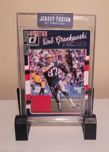 Jersey Fusion Rob Gronkowski RG08 Game Used Swatch - Picture 1 of 2