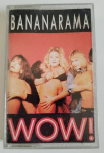 OLD K7 AUDIO BANANARAMA WOW! 1987 - Picture 1 of 2