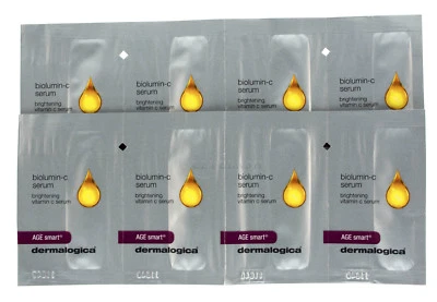 Suero Dermalogica Biolumin-C (Paquete de 12) Tamaño de muestra SIN CAJA ~ Sin Exp ~ Foto 1 de 3