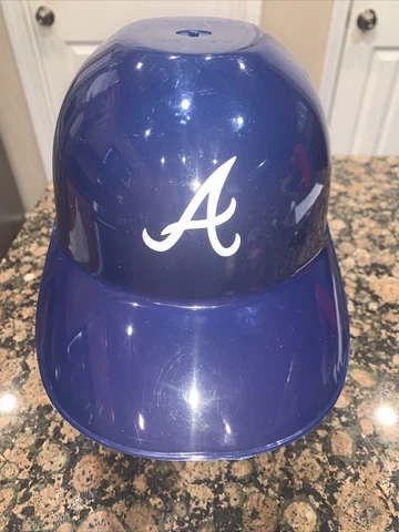 Atlanta Braves Navy Full-Size Souvenir Batting Helmet MLB Baseball SGA Cover
