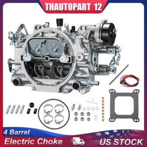 4 Barrel Carburetor for Edelbrock Performer Series 1406 Electric Choke 600CFM - Picture 1 of 6