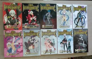 Kurohime 1, 4-8, 10-11, 13-14, Lote de 10 Manga Shonen, Inglés - Imagen 1 de 3