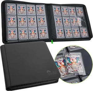 Toploader Mappe Sammelkarten Mappe Aufbewahrung Halter 384 12 Pocket Pokemon Yugioh - Bild 1 von 8