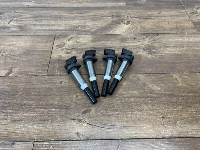 2008-2016 BMW 550 750 X5 X6 Engine Ignition Coil Set Of 4 F01 F07 F10 E60 E70 - Изображение 1 из 4